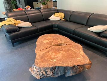 Salon side table boomstam tafel schaaldeel uit een stuk!!! beschikbaar voor biedingen