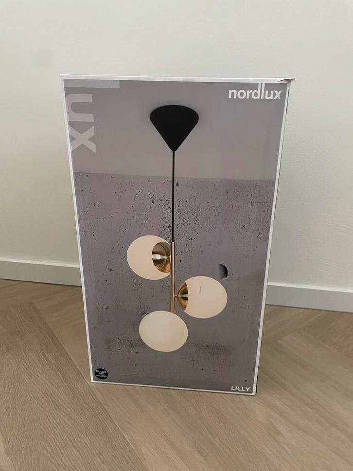 Nordlux Lilly Hanglamp - Elegant Design, Huis en Inrichting, Lampen | Hanglampen, Nieuw, Minder dan 50 cm, Glas, Ophalen of Verzenden