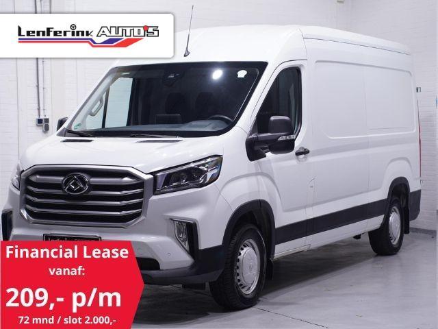 Maxus Deliver 9 2.0 CiT 148 pk L3H2 Airco, Apple Carplay Cam, Auto's, Bestelauto's, Bedrijf, Te koop, ABS, Achteruitrijcamera