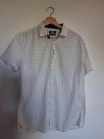 Overhemd We maat L, Ophalen of Verzenden, Zo goed als nieuw, Blauw, Halswijdte 39/40 (M)