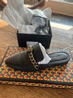 Kurt Geiger Flats Chelsea mule, maat 39, Ophalen of Verzenden, Zo goed als nieuw, Kurt Geiger, Instappers