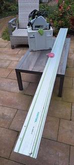 Festool ts55 met 3 meter liniaal, Doe-het-zelf en Verbouw, Gereedschap | Zaagmachines, Ophalen, Invalzaag, Zo goed als nieuw, 30 tot 70 mm