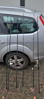 Te koop  3 karperhengels, Watersport en Boten, Ophalen, Gebruikt, Werphengel