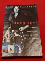 GESIGNEERD Hoog spel. Katja Staartjes. 2000 uitgave., Boeken, Ophalen of Verzenden, Gelezen, Balsport