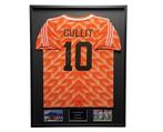Ruud Gullit gesigneerd Nederland 88 ingelijst Thuis Shirt, Soccersignings.nl, Shirt, Nieuw, Ophalen of Verzenden