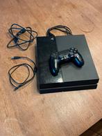 Playstation 4 500gb, Ophalen of Verzenden, Gebruikt, Met 1 controller, Original