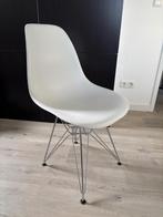 6x nette Eames DSR replica stoel wit, Huis en Inrichting, Stoelen, Ophalen, Gebruikt, Wit, Metaal