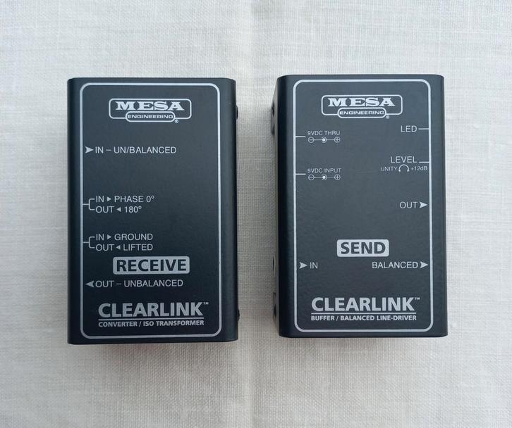 Mesa Boogie Clearlink combo: Send buffer + Receive converter, Muziek en Instrumenten, Effecten, Zo goed als nieuw, Ophalen of Verzenden