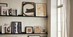 Fotoplank Schilderijenplank IKEA Zwart 185 cm, Ophalen, Gebruikt