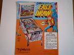 Pin-Ball Flyer FAST DRAW 1975 Gottlieb, Verzamelen, Automaten | Overige, Nieuw, Ophalen of Verzenden