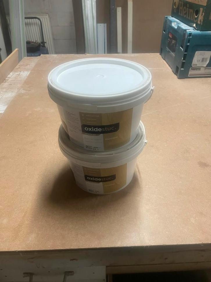 Basebeton Oxidestuc Aluminium - 4kg - 10m2, Doe-het-zelf en Verbouw, Overige Doe-het-zelf en Verbouw, Nieuw, Ophalen