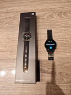 Xiaomi Mi Watch + Metalen Band, Doos & Oplader, Sieraden, Tassen en Uiterlijk, Smartwatches, Zwart, Ophalen of Verzenden, Zo goed als nieuw