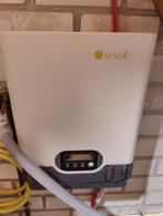 Omvormer en zonnepanelen 10 stuks, Doe-het-zelf en Verbouw, Dakpannen en Dakbedekking, Ophalen, Gebruikt, 15 m² of meer