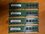4x Hynix 512MB DDR2 ram geheugen, Computers en Software, RAM geheugen, Ophalen of Verzenden, Zo goed als nieuw, DDR2, Desktop