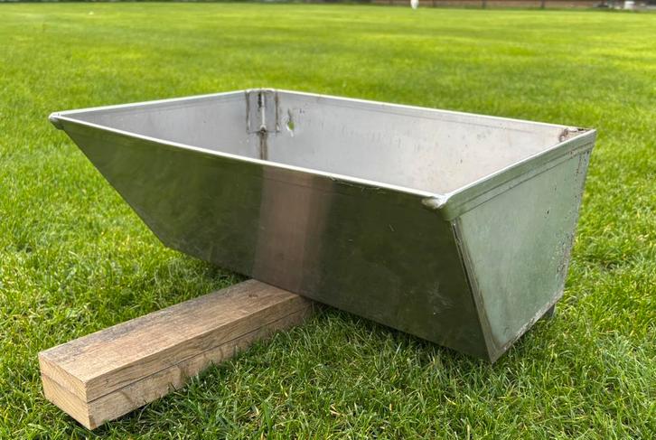 RVS voerbakken voor schapen en geiten, Dieren en Toebehoren, Schapen, Geiten en Varkens, Schaap, Meerdere dieren