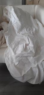 Gratis 2 witte fauteuils met hoezen, Ophalen, Minder dan 50 cm, Gebruikt, Minder dan 75 cm