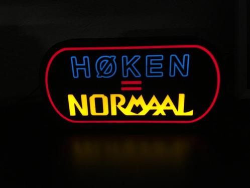 Hoken = Normaal Lamp, Verzamelen, Merken en Reclamevoorwerpen, Nieuw, Lichtbak of (neon) lamp, Ophalen of Verzenden