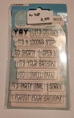 Verschillende leuke stempels, Hobby en Vrije tijd, Stempelen, Ophalen of Verzenden, Houten stempel