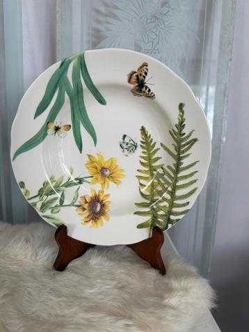 Spode Floral Haven diep bord 24 cm nieuw beschikbaar voor biedingen