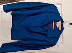 Blauwe zijden blazer maat 38, Maat 38/40 (M), H&M, Blauw, Ophalen of Verzenden