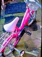 16 inch fietsje met zijwieltjes, Fietsen en Brommers, Fietsen | Kinderfietsjes, Ophalen of Verzenden, Zo goed als nieuw, 16 tot 20 inch