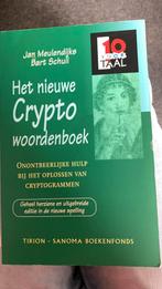 J. Meulendijks - Het nieuwe Cryptowoordenboek, Boeken, Hobby en Vrije tijd, J. Meulendijks; B. Schuil, Zo goed als nieuw, Ophalen