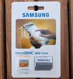 NIEUW: Samsung SD kaart 16Gb incl adaptor, Ophalen of Verzenden, Nieuw, Samsung, 16 GB