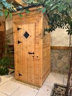 Houten toilethuisje - zgan!, Ophalen, Zo goed als nieuw, Hout, Overige typen