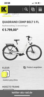 Kettler Quadrafonie 5 Belt E-bike, Overige merken, Ophalen of Verzenden, Zo goed als nieuw, 50 km per accu of meer
