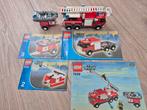 Lego City Brandweerwagen met Boot 7239, Ophalen of Verzenden, Zo goed als nieuw, Complete set, Lego