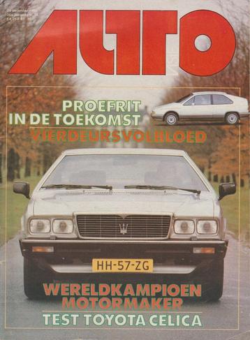 Maserati Quattroporte 3 III in Autovisie 1981 beschikbaar voor biedingen