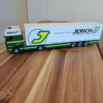 JERICH AUSTRIA 95XF DAF S.SP,CAB & 3 AS GESLOTEN TR ECHT WIT beschikbaar voor biedingen