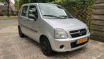 Opel Agila 1.2 16V Twinport 2005 Grijs, Auto's, Voorwielaandrijving, Stof, 4 cilinders, 1229 cc