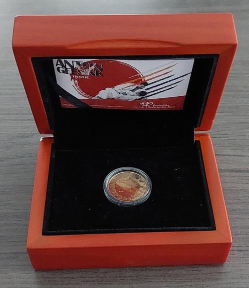 10 euro 2021 Anton Geesink Goud in voll. orig. verpakking, Postzegels en Munten, Munten | Nederland, Euro's, Goud, Ophalen of Verzenden