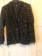 Blazer H&M maat 40 luipaard print, Kleding | Dames, Jasjes, Kostuums en Pakken, Verzenden, Zo goed als nieuw, Maat 38/40 (M), Bruin