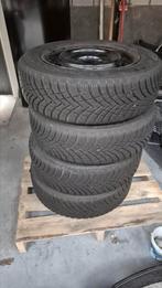 Hankook winterbanden op velg 4x100 175/65R14 82T. 600 km ger, Auto-onderdelen, Banden en Velgen, Ophalen, 175 mm, Winterbanden