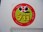 sticker oud AJAX voetbal 1986 Olypmisch stadion heineken, Verzenden, Zo goed als nieuw, Sport