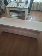 Witte TV kast met 3 lades, Huis en Inrichting, Kasten | Televisiemeubels, Kunststof, Gebruikt, 150 tot 200 cm, Ophalen of Verzenden