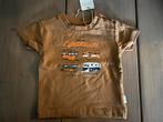 Camel campervan shirtje 56 Noppies babykledinglijn shirtjes, Verzenden, Nieuw, Jongetje, Noppies
