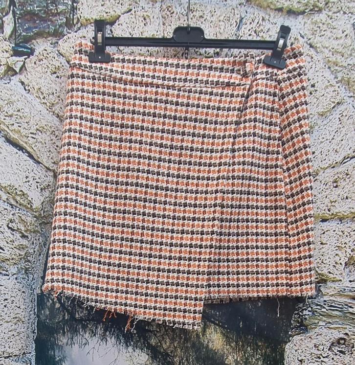 ✨️NOOR  Tweed Wikkelrok - Maat XL - Met BUNDELKORTING‼️✨️, Kleding | Dames, Rokken, Zo goed als nieuw, Maat 46/48 (XL) of groter