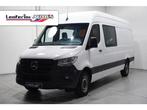 Mercedes-Benz Sprinter 315 CDI 150 pk Dubbel Cabine L3 Navi,, Navigatiesysteem, Wit, Mercedes-Benz, Bedrijf