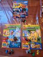 Minecraft tijdschrift met lego, Ophalen of Verzenden, Zo goed als nieuw