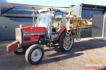 Massey Ferguson 3050 NL tractor 2wd met Dubex 21 meter spuit beschikbaar voor biedingen