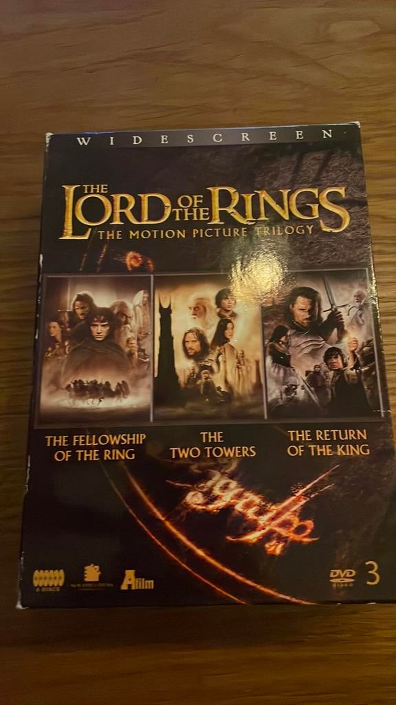 3disc lord of the rings, Verzamelen, Lord of the Rings, Ophalen of Verzenden, Zo goed als nieuw, Overige typen