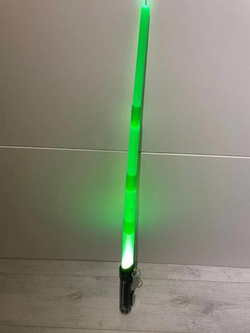 EuroDisney groen lichtzwaard met licht | 100 cm beschikbaar voor biedingen