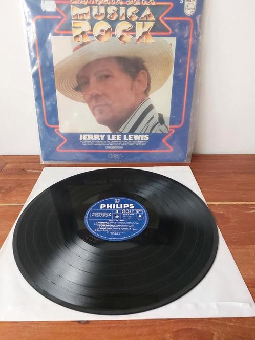 LP Jerry Lee Lewis-Historia de la musica rock, Cd's en Dvd's, Vinyl | Country en Western, Gebruikt, Ophalen of Verzenden