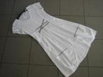 Prachtig elegant speels wit jurkje CASSIOPEE 36-38 snazzeys, Kleding | Dames, Maat 38/40 (M), Cassiopée, Verzenden, Wit