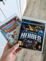 Twee PS3 spellen Heroes en Rayman, Ophalen of Verzenden, Zo goed als nieuw