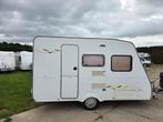Sterckeman Starlet 370DD uit 2003, Caravans en Kamperen, Caravans, Vast bed, Sterckeman, Treinzit, Particulier