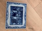 Delfts blauw Rembrandt tegel beschadigd, Verzenden